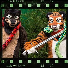 Eurofurence 2015 fursuit photoshoot. Preview picture of Cassius, Lopoka